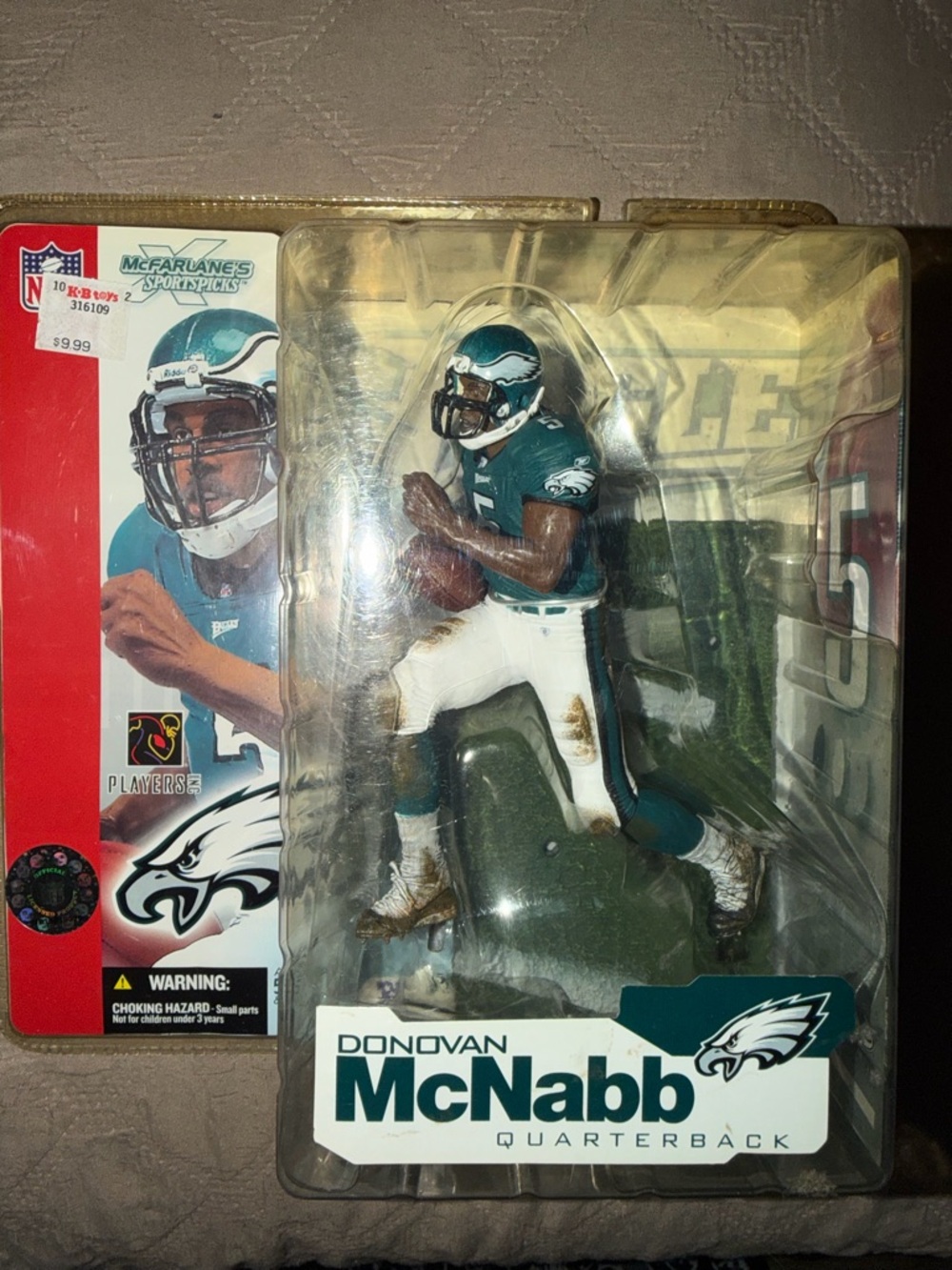 Donovan McNabb Philadelphia Eagles Green Action Figure - McFarlane